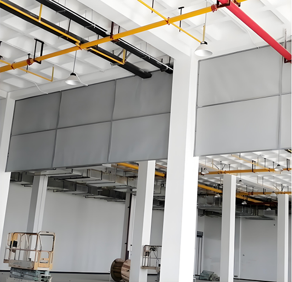 防火布洋县挡烟垂壁