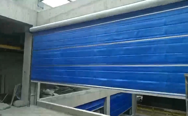 大型物流园区完成洋县防火门整体安装工程