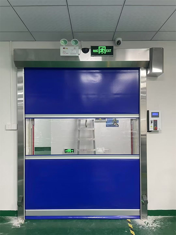 洋县快速洋县卷帘门在冷链物流仓储区的应用实践